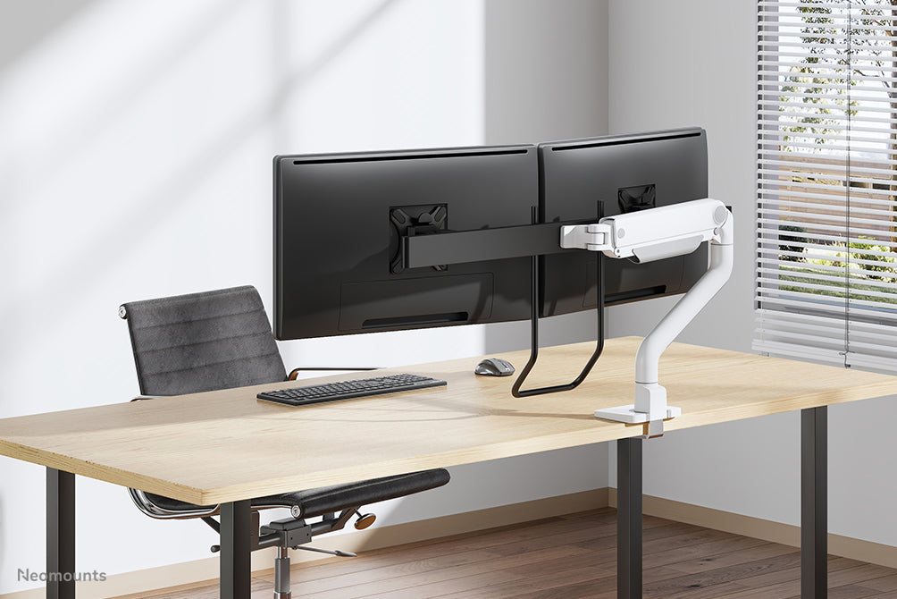 Neomounts DS75S-9502 NEXT Desk Mount - Double Display Crossbar
