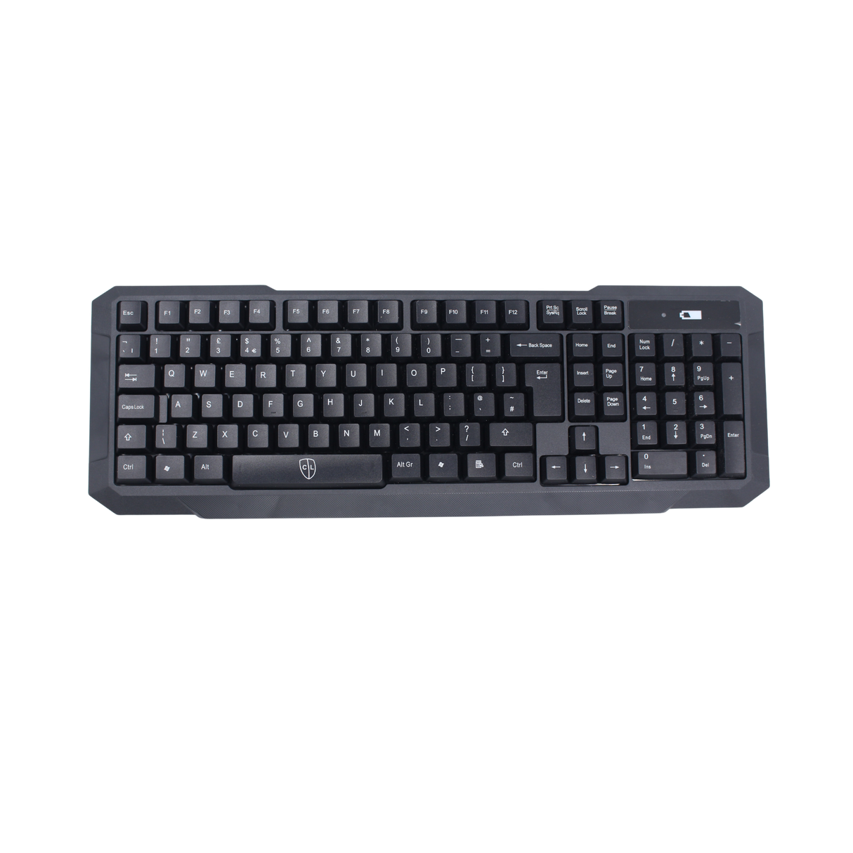 Wireless Laser Etched UK Keyboard and Mouse set