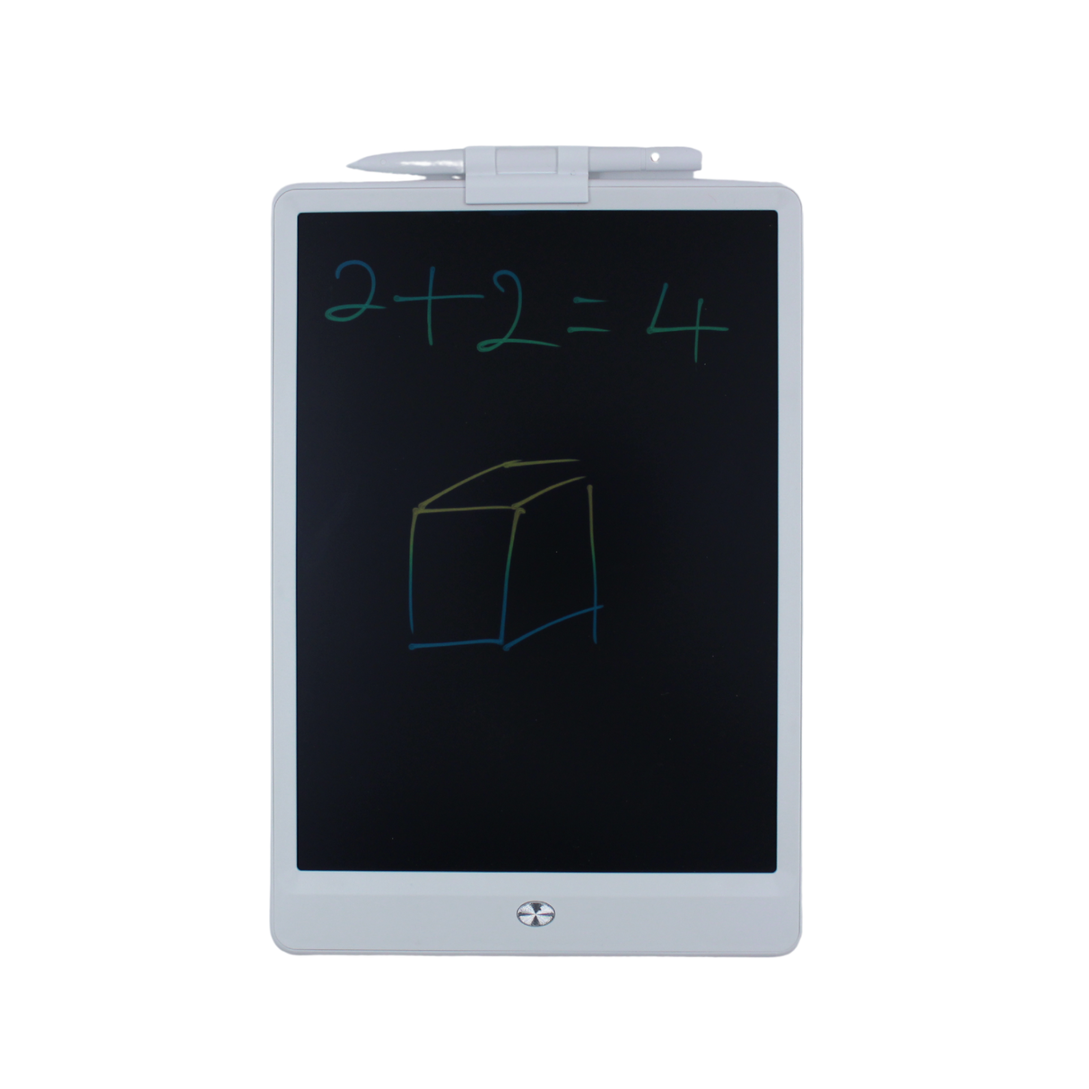 10" White LCD Writing Tablet - Portrait