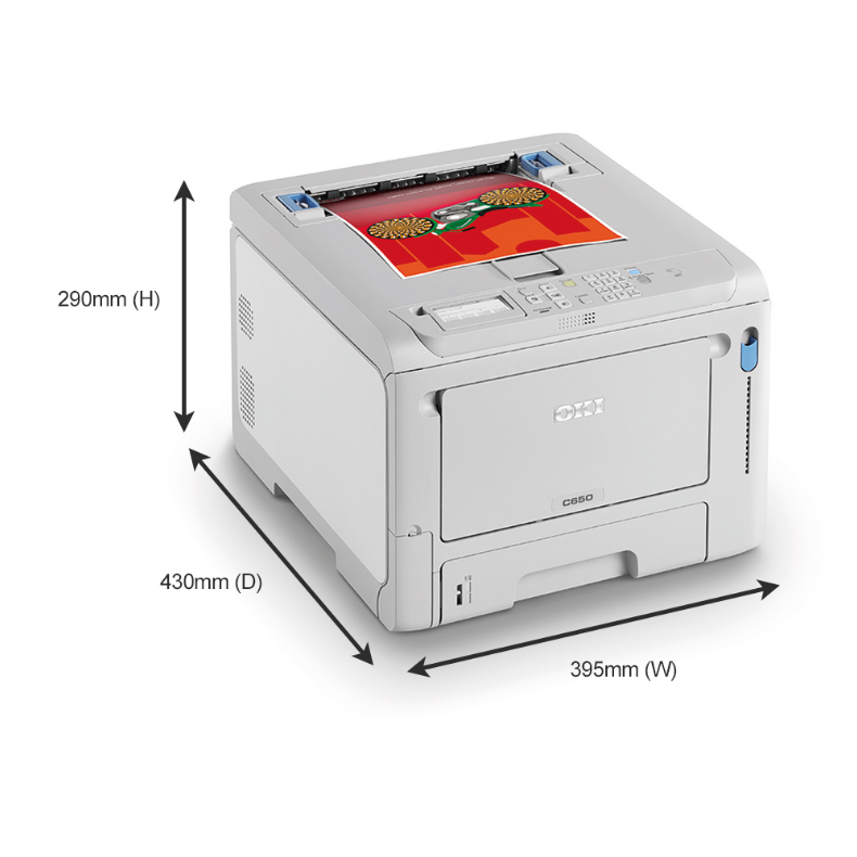 OKI C650 A4 Colour Laser Printer