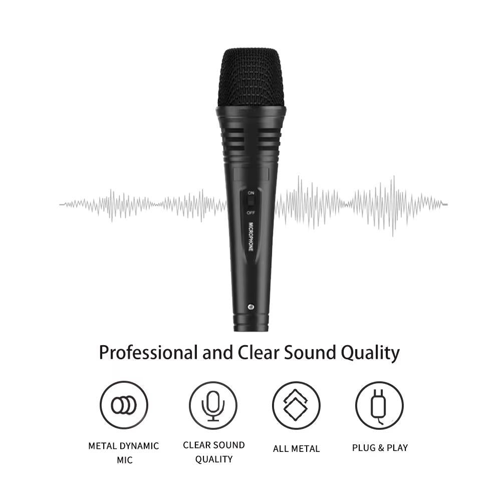 Hand Held Dynamic Wired Microphone
