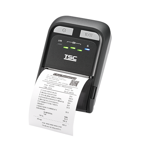 TSC TDM20 2" wide mobile printer with WiFi and Bluetooth