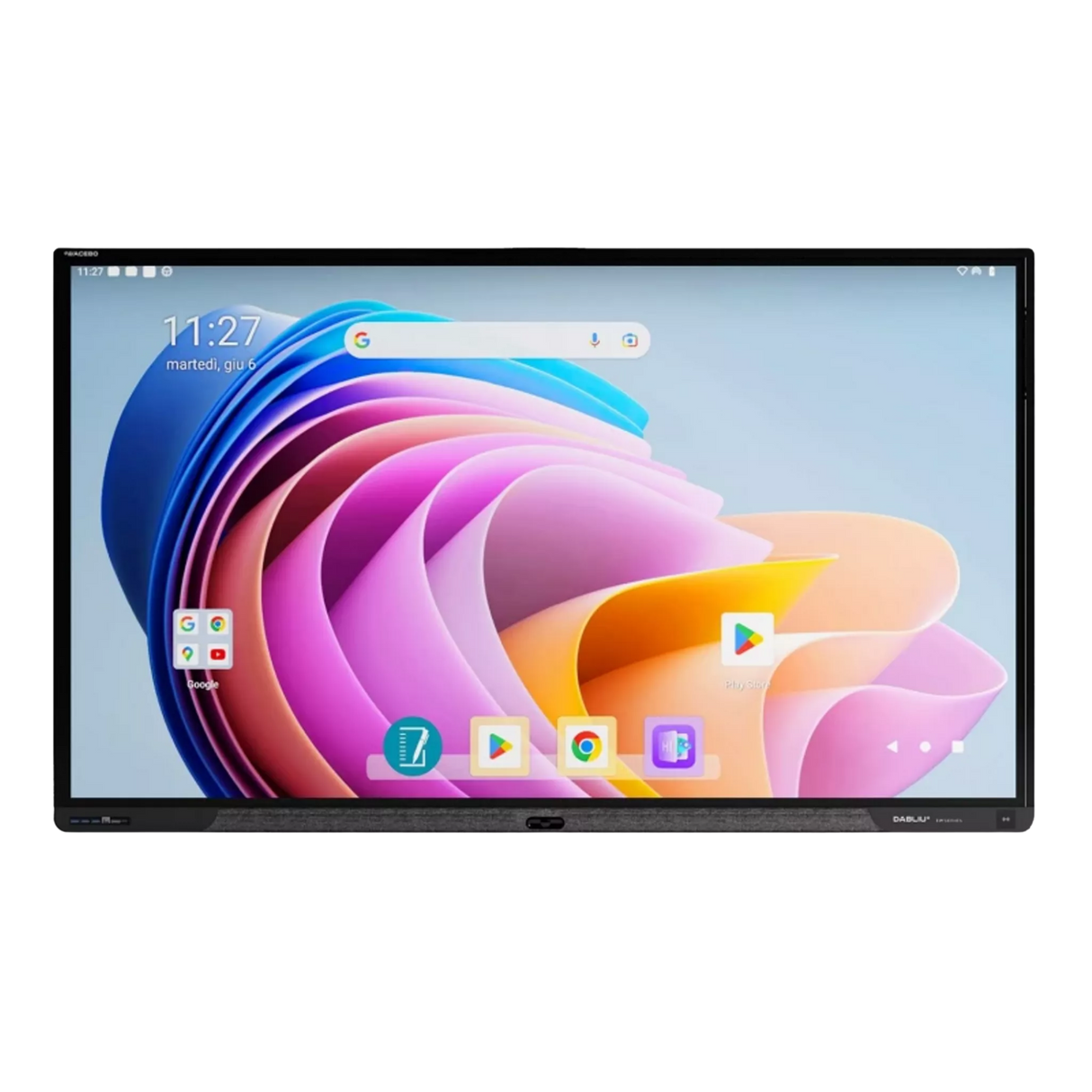 Wacebo E1M Series Interactice Panel - QLED, Android 15, Google EDLA