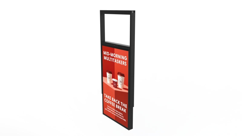 Allsee Black Ultra High Brightness Hanging Double-Sided Display