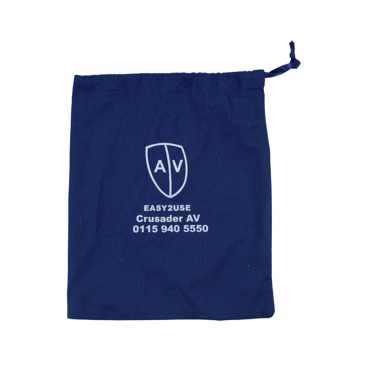 Cotton Drawstring Bag 230 x 270mm - Blue