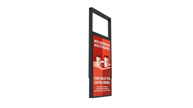 Allsee Black Ultra High Brightness Hanging Double-Sided Display
