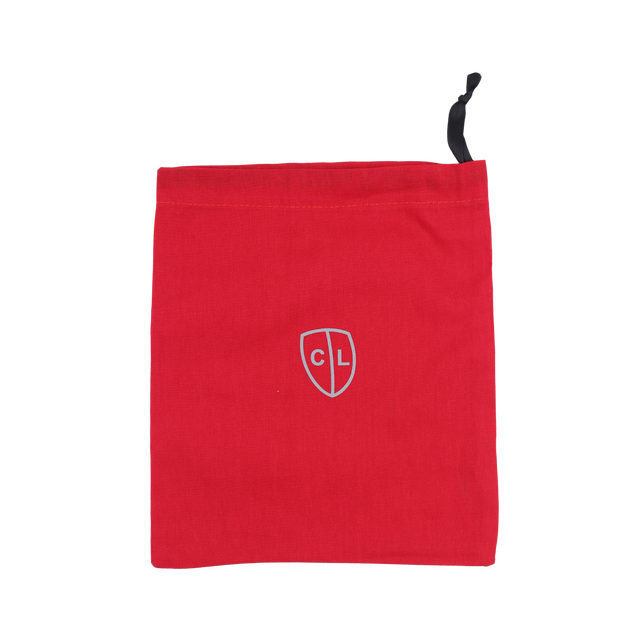 Cotton Drawstring Bag 220 x 250mm - Red