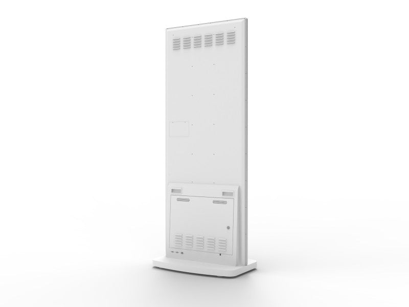 Allsee White Freestanding PCAP Touch Screen Posters