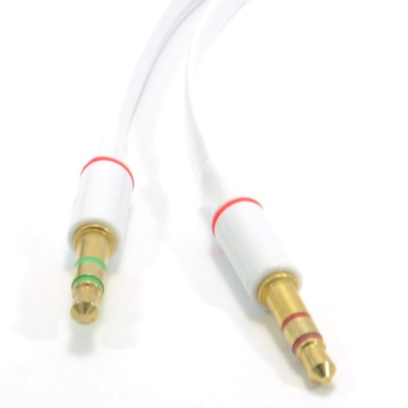 4 Pole (F) to 2 x 3.5mm (M) - Tablet to PC Connector