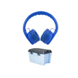 Classroom Headphone Set (32 Unbreakable, 4 pole Blue)