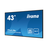 Iiyama Professional Digital Signage Display with 4K UHD