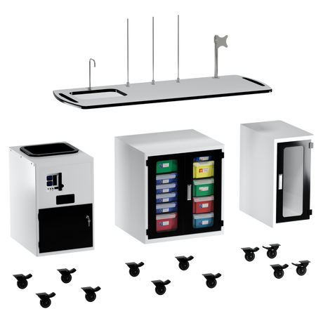 Wacebo Mobile Scientific Lab Self-Contained + Storage Side Modular