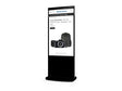Allsee Black Freestanding PCAP Touch Screen Posters