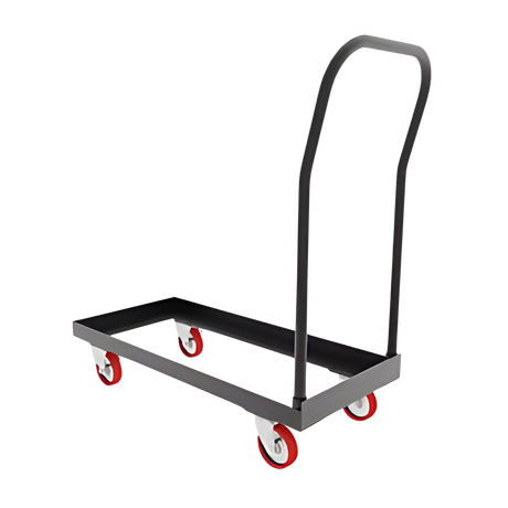 Spaceforme Zlite Flatbed Chair Storage Trolley - 40 Capacity