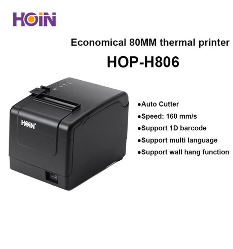 Hoin H806 80mm Direct Thermal Receipt Printer with Auto Cutter