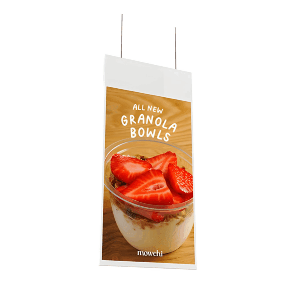 Allsee 43" Hanging Double-Sided Window Displays