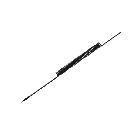 Quality Black Stereo Headphones with vol ctrl on earpiece