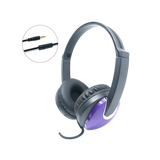 32 Classroom Set: Purple Headphone with microphone (4-Pole)