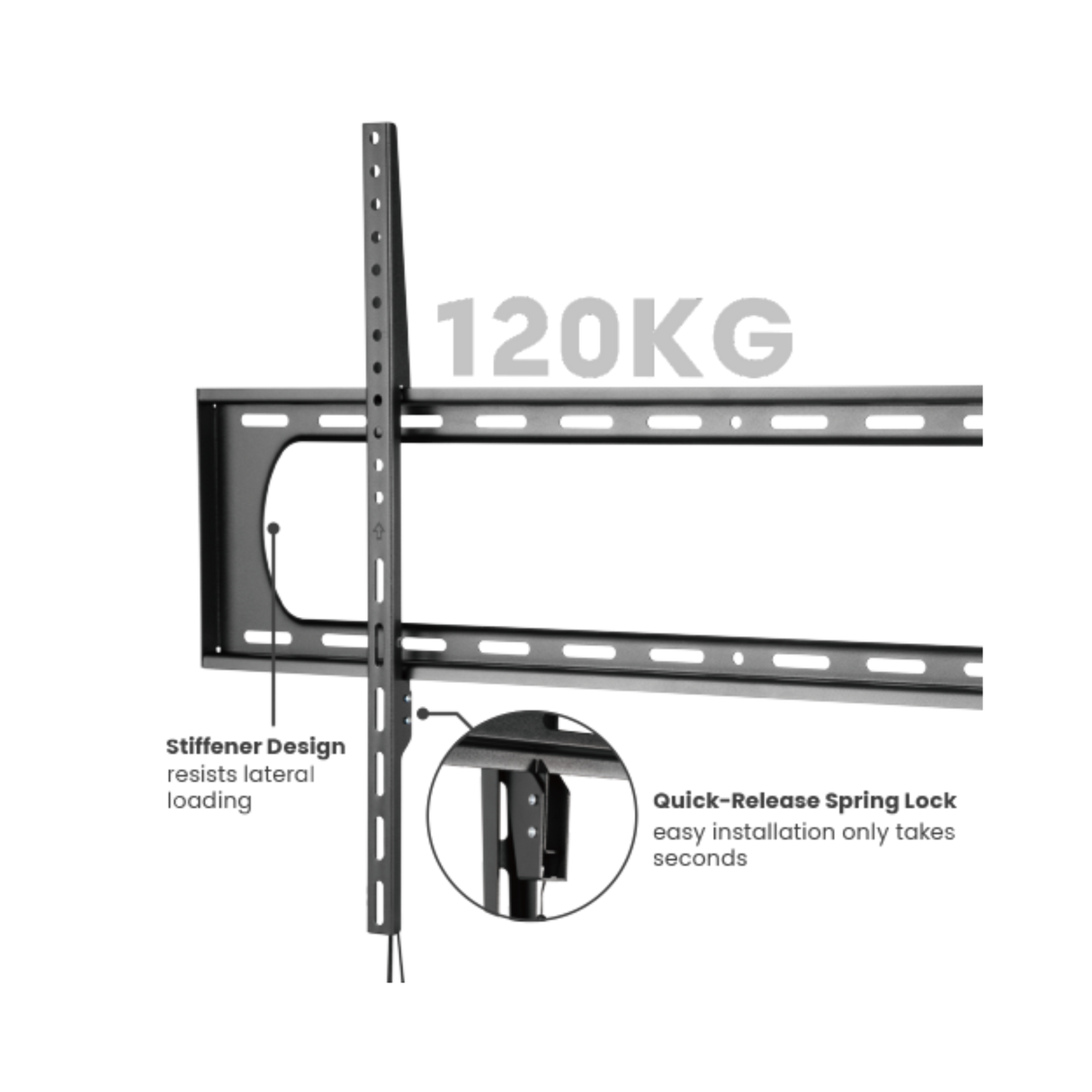 Heavy Duty Large  Screen Wall Mount