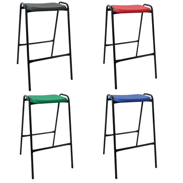 Spaceforme KM NP Stool, Black Frame