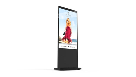 Allsee Black Android FreedStanding Digital Poster