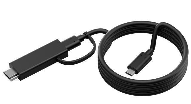 Yealink CB-MTOUCH-USBC - 1.2m USB-C Content Sharing Cable with HDMI Adapter