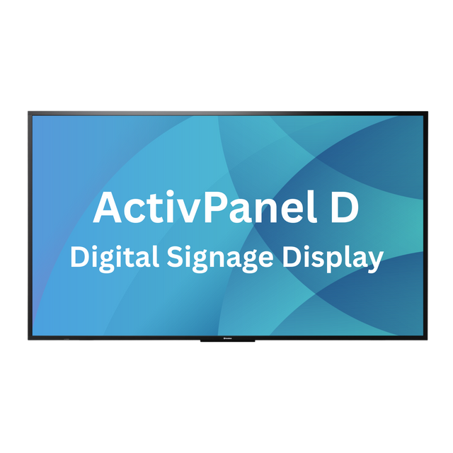 Promethean D Series Digital Signage Display - 65"