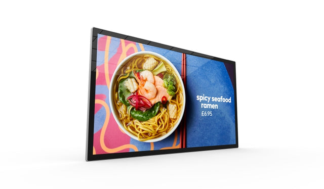 Allsee Slimline Pro Advertising Display - Toughened Glass