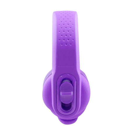 Classroom Headphone Set (24 Almost Unbreakable Purple, 4 Pole, USB, or USB-C)