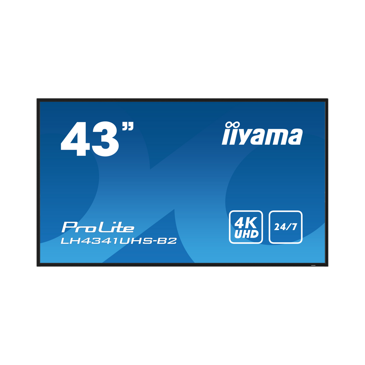 Iiyama Professional Digital Signage Display with 4K UHD