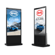Allsee 55" Black Android Freestanding Digital Posters