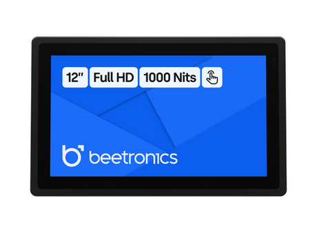 Beetronics 12" Touchscren Metal (High Brightness)