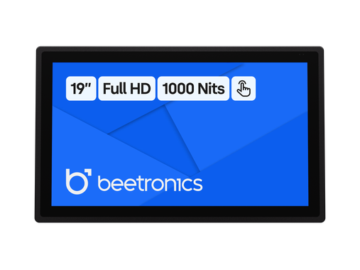 Beetronics 19" Touchscreen Metal (High Brightness)