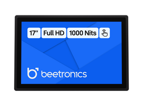 Beetronics 17" Touchscreen Metal (16:10, High Brightness)
