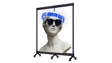 Allsee P3.9 Indorr Transparent DV-LED Freestanding Totem