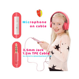 Classroom Headphone Set (24 Unbreakable, 4 pole Red)