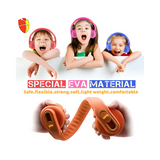 Classroom Headphone Set (24 Almost Unbreakable Orange, 4 Pole, USB, or USB-C)