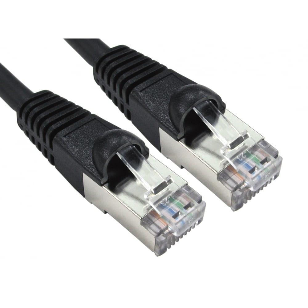 30m Cat6A Patch Cable - Black