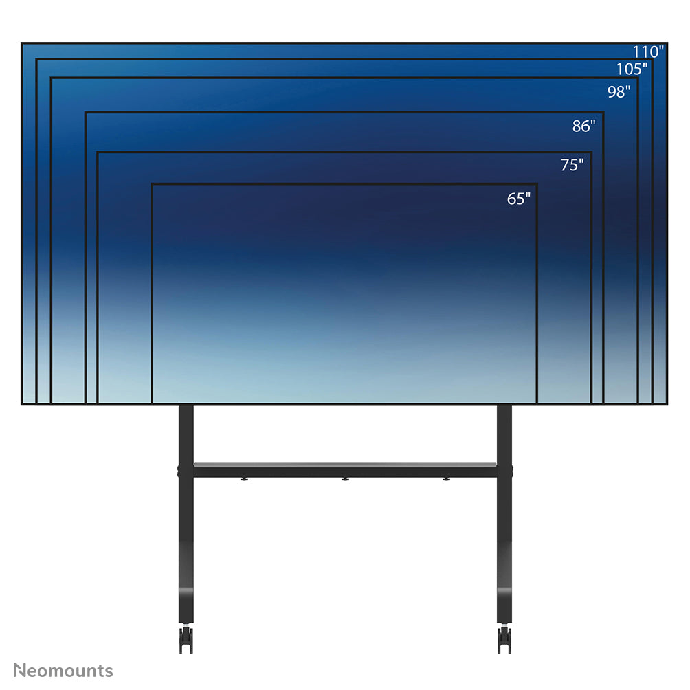 Neomounts FL50-575 MOVE Mobile Floor Stand