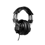 Quality Black Stereo Headphones with vol ctrl on earpiece