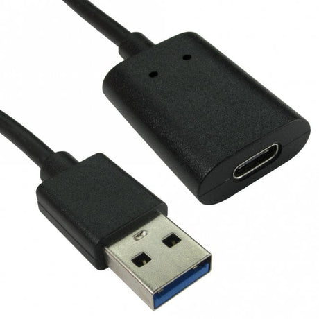 USB 5 Gbps Type A (M) Type C (F) to Cable