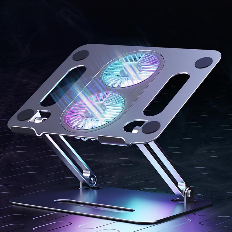 Quality Aluminium Laptop Stand with USB powered Cooling Fans