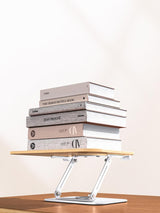 360 Rotatable Foldable Book Holder with Adjustable Reading Stand