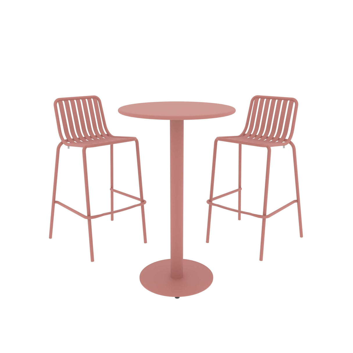 Breeze Poseur Bar Table and Bar Chair Set