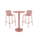 Breeze Poseur Bar Table and Bar Chair Set