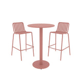 Breeze Poseur Bar Table and Bar Chair Set