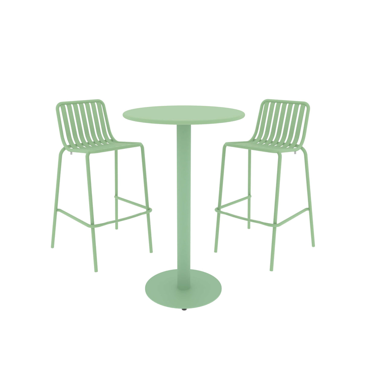 Breeze Poseur Bar Table and Bar Chair Set