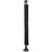 Fabric Cable Spine With Zip & Weighted Base Black 750H