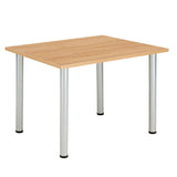 Core Pole Leg Rectangular Meeting Table