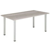 Core Pole Leg Rectangular Meeting Table